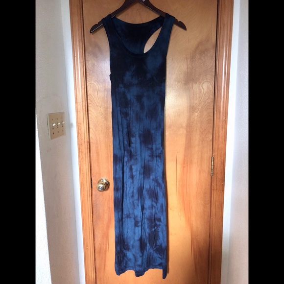 Dresses & Skirts - Blue tye die long summer dress